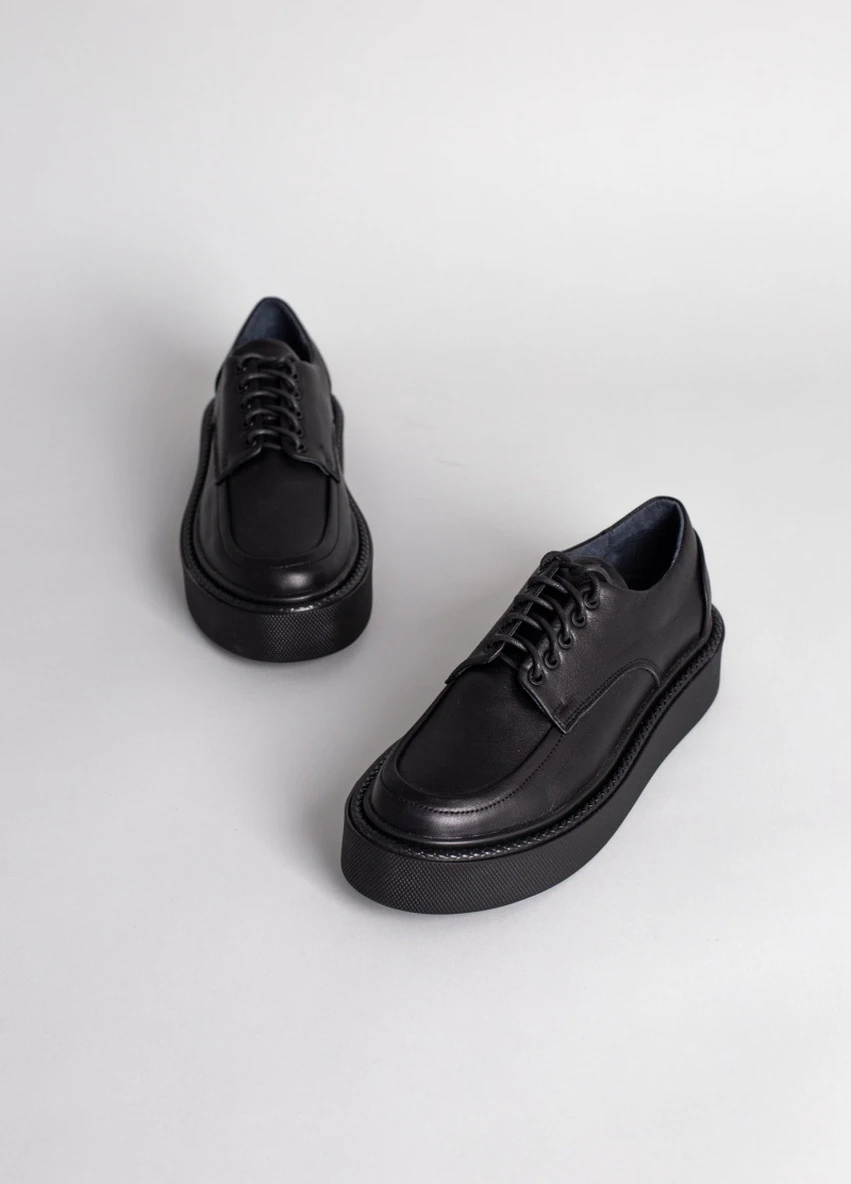 Brand Туфлі ShoesBand чорний з натуральна шкіра, — демісезон (257136173)