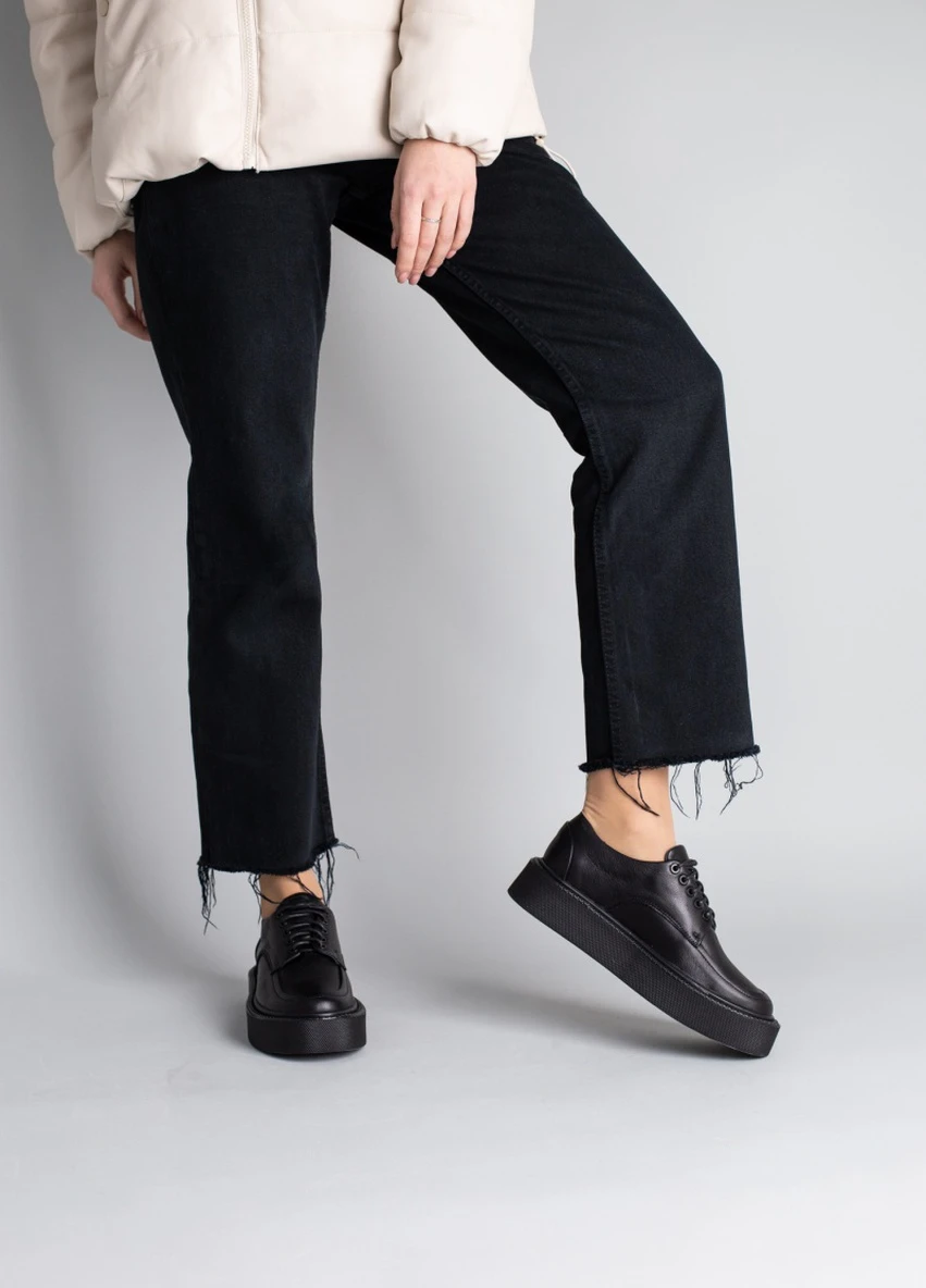 Brand Туфлі ShoesBand чорний з натуральна шкіра, — демісезон (257136173)