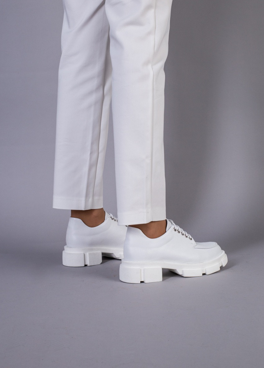 Brand Туфли ShoesBand белый з натуральная кожа, — демисезон (257136430)