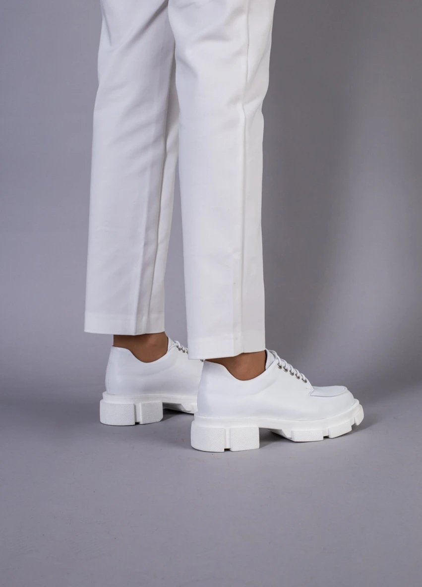 Brand Туфли ShoesBand белый з натуральная кожа, — демисезон (257136430)
