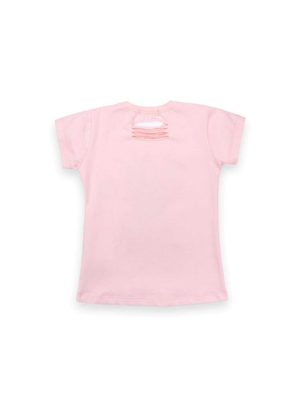 Комбинированная футболка детская "summer girl" (5788-122g-peach) Peri Masali