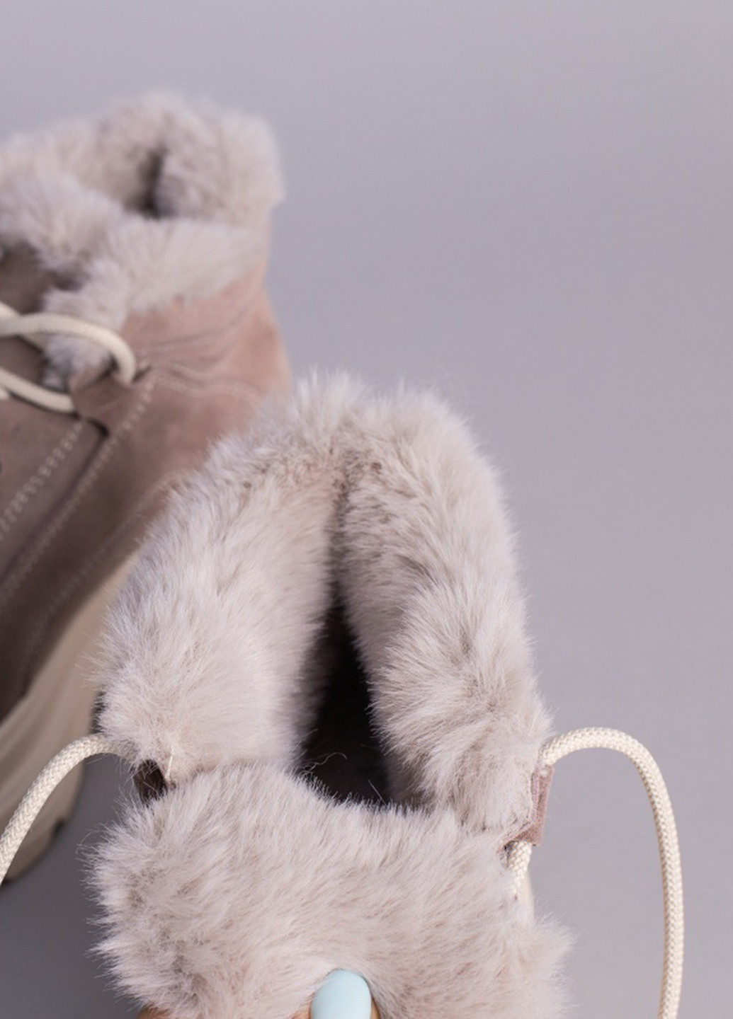 Зимние ботинки shoesband Brand без декора из натуральной замши