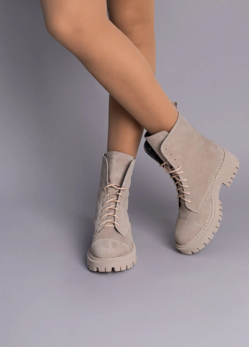 Зимние ботинки shoesband Brand без декора из натуральной замши