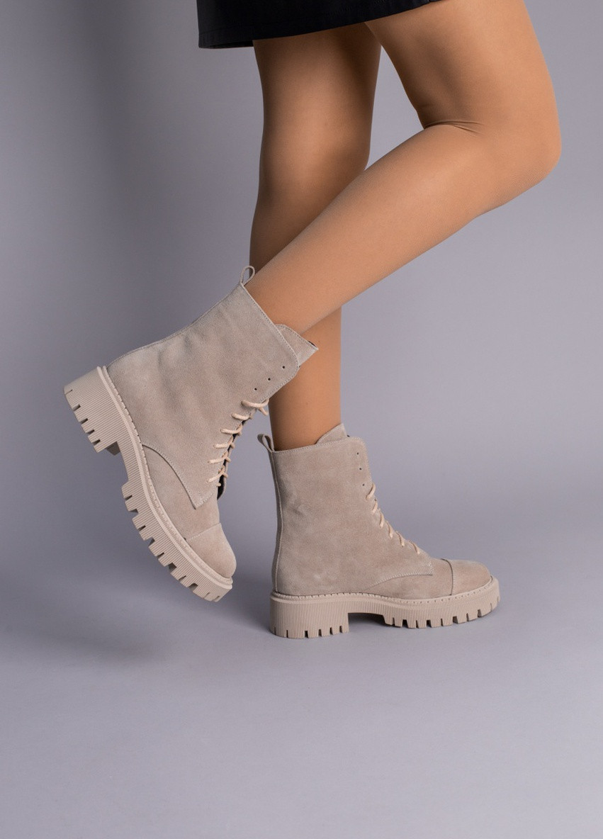 Зимние ботинки shoesband Brand без декора из натуральной замши