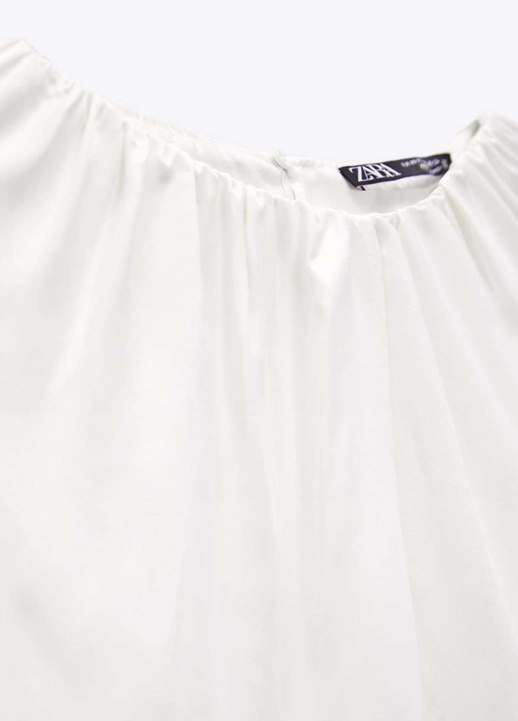 Біла демісезонна блуза Zara