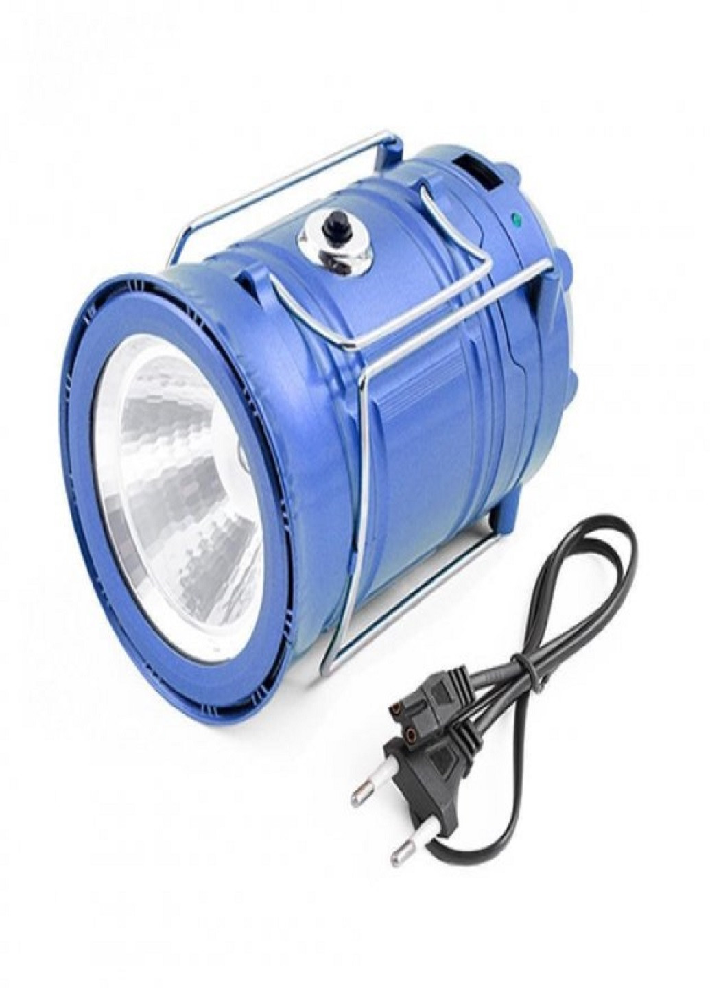 Фонарь-лампа аккумуляторный для кемпинга UKC G5800 солнечная батарея функция Powerbank Синий No Brand (257135517)