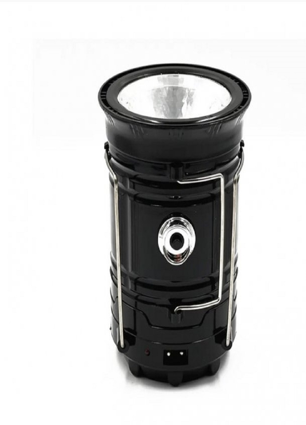 Ліхтар-лампа акумуляторний для кемпінгу UKC G5800 сонячна батарея функція Powerbank Чорний No Brand (257135505)
