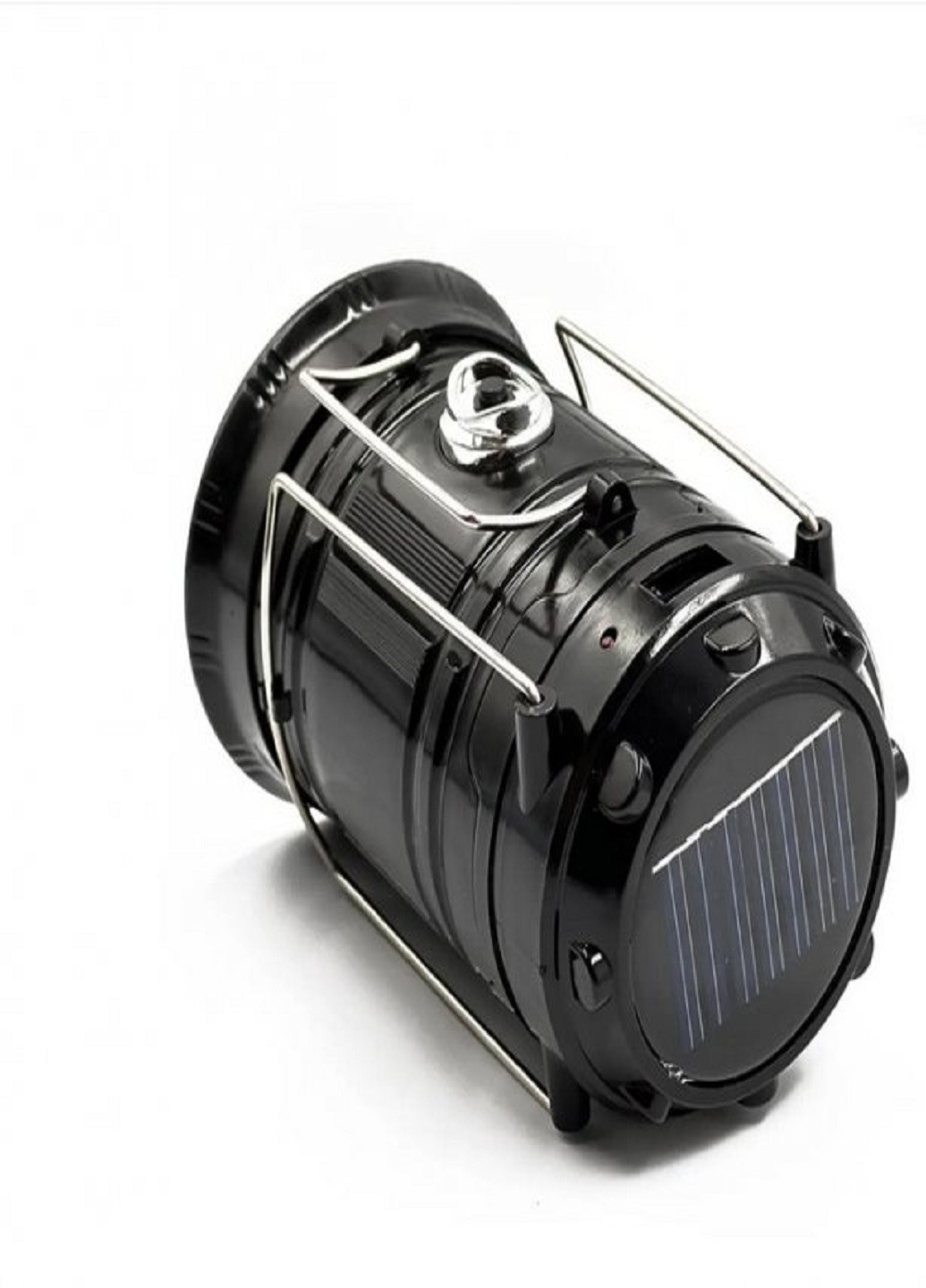 Фонарь-лампа аккумуляторный для кемпинга UKC G5800 солнечная батарея функция Powerbank Чорный No Brand (257135505)