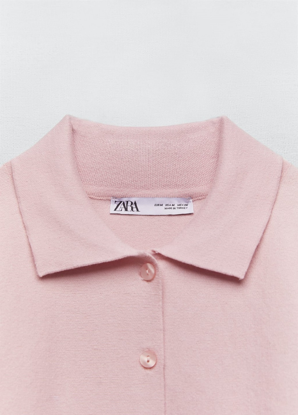 Розовый демисезонный кардиган Zara
