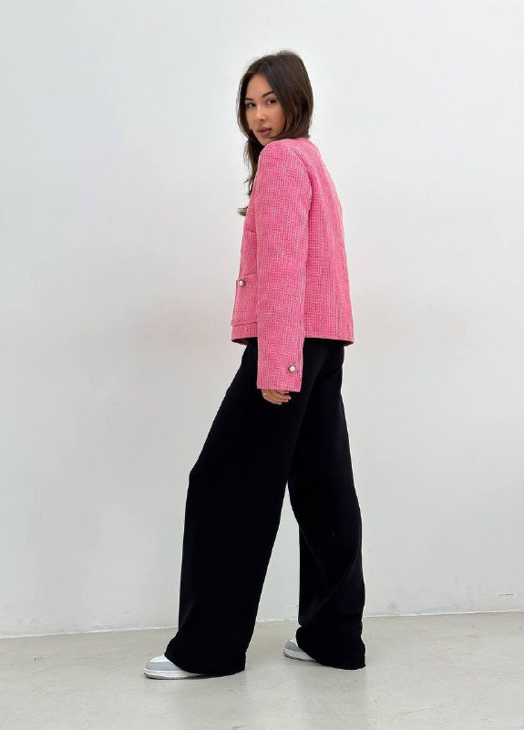 Білий жіночий жакет короткий на гудзиках ZF inspire (257130162)