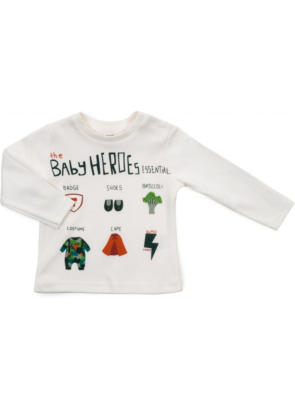 Зелений демісезонний набір дитячого одягу "baby heroes" (2684-86b-green) Tongs