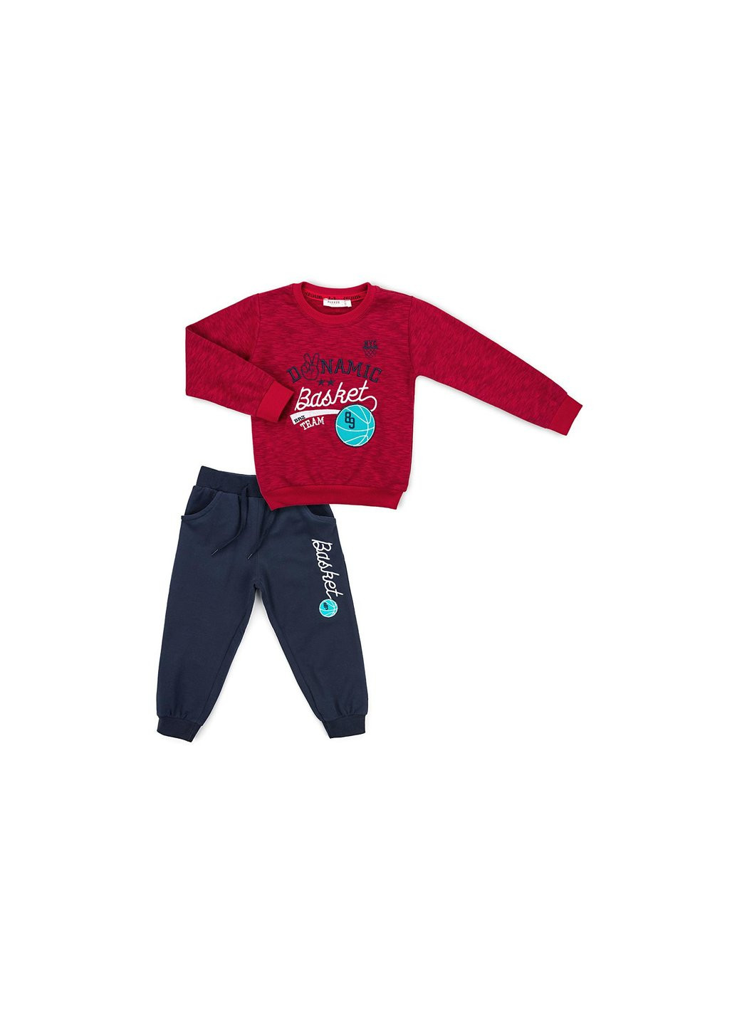Красный демисезонный набор детской одежды "basket ball" (11378-104b-red) Breeze