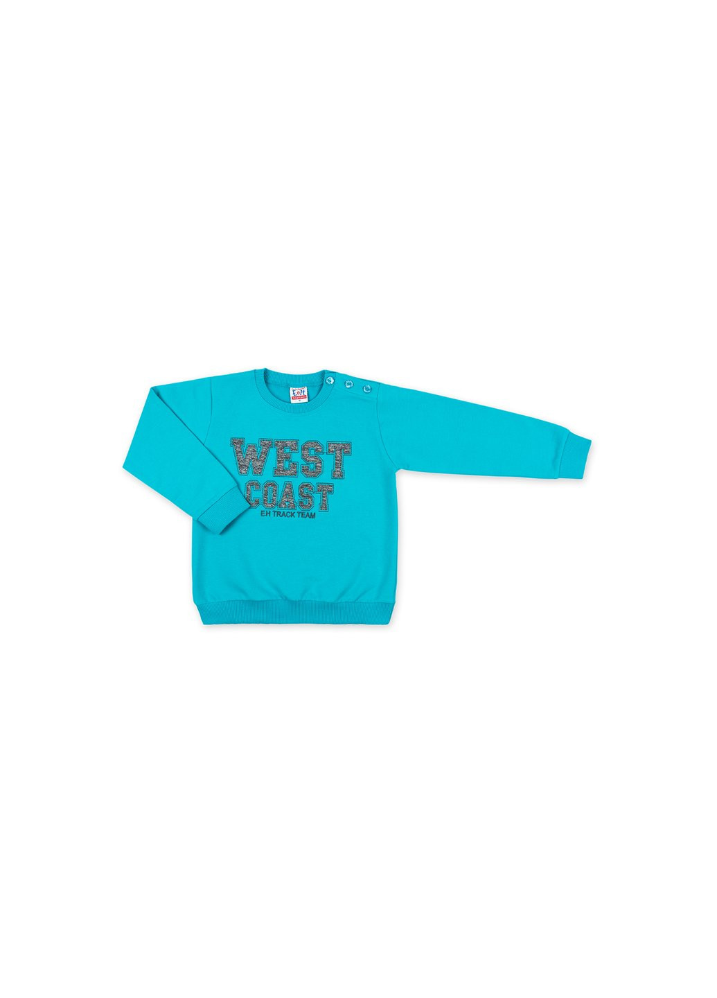 Голубой демисезонный набор детской одежды кофта с брюками "west coast" (8248-92b-blue) Breeze