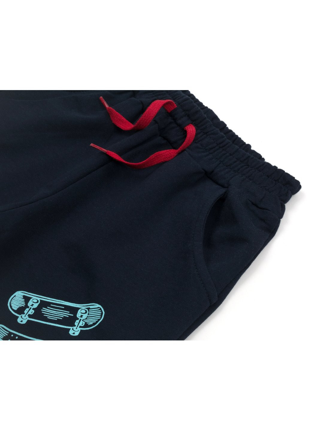 Голубой летний набор детской одежды "skate park" (13357-98b-blue) Breeze