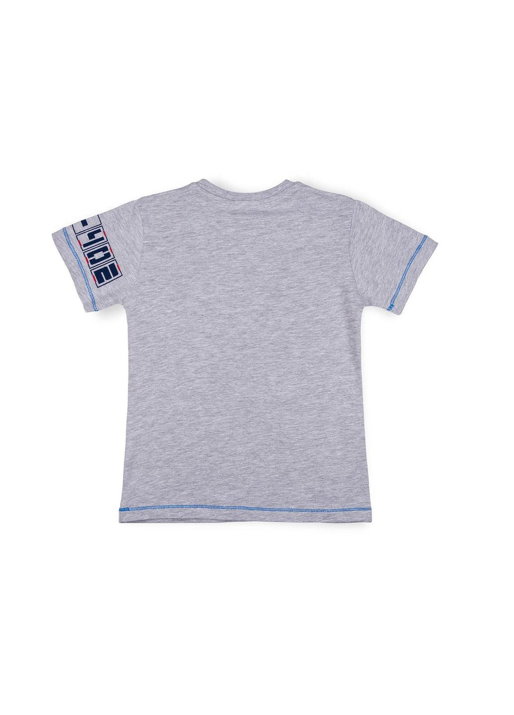 Голубой летний набор детской одежды с вертолетом (10970-116b-bluegray) Breeze