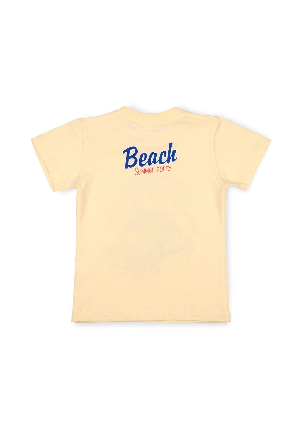 Жовтий літній набір дитячого одягу з машинкою (10940-110b-yellow) Breeze