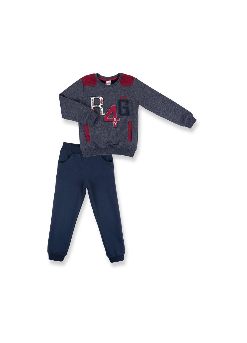 Блакитний демісезонний набір дитячого одягу "r4g" (9325-134b-blue) Breeze