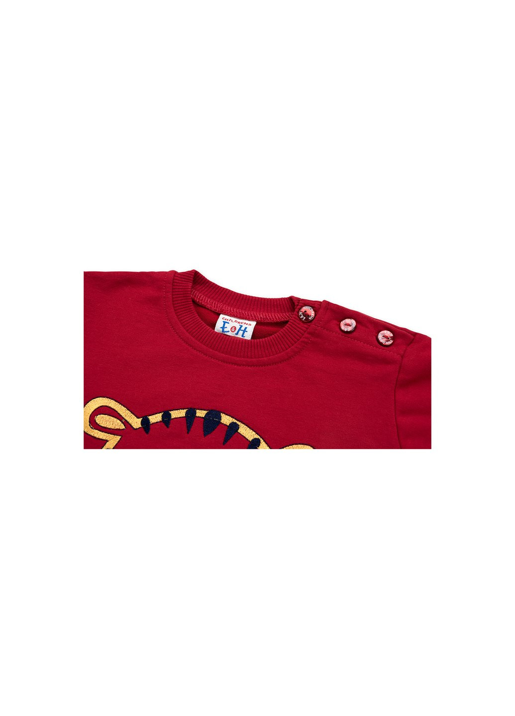 Червоний демісезонний набір дитячого одягу кофта з брюками "little tiger" (7214-98b-red) Breeze