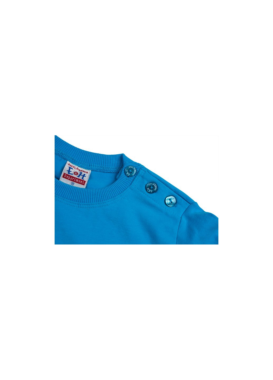 Голубой демисезонный набор детской одежды кофта и брюки голубой " brooklyn" (7882-74b-blue) Breeze
