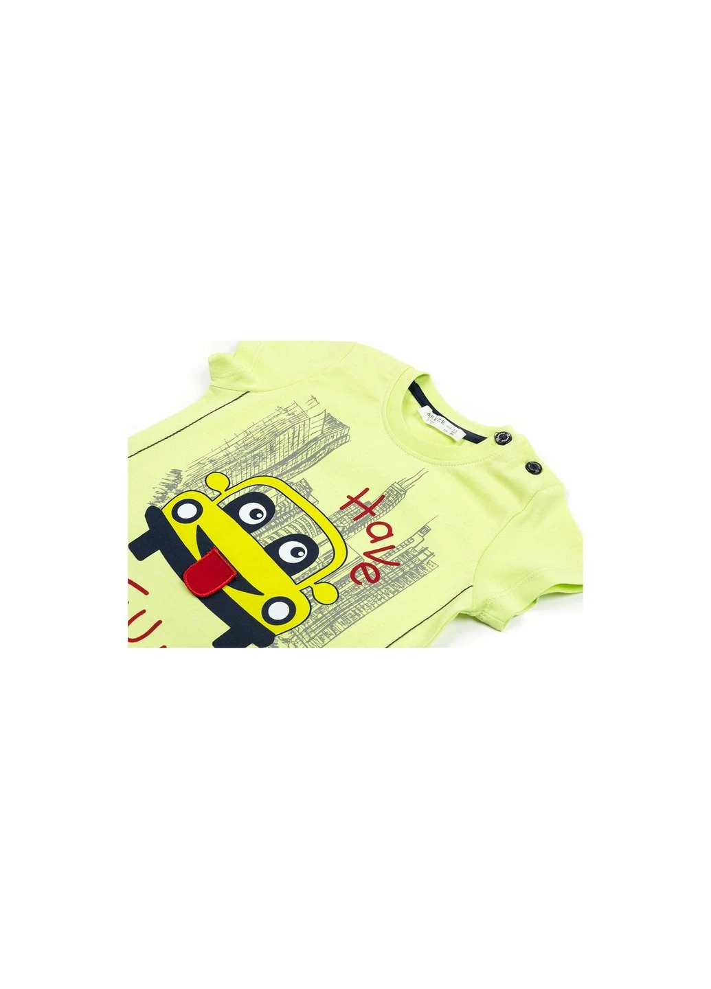 Зелений літній набір дитячого одягу have fun (11811-86b-green) Breeze