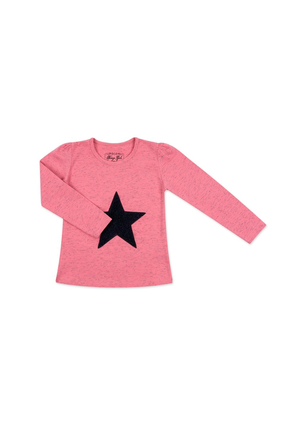 Комбинированный демисезонный набор детской одежды с объемной аппликацией (8401-110g-coral) Breeze