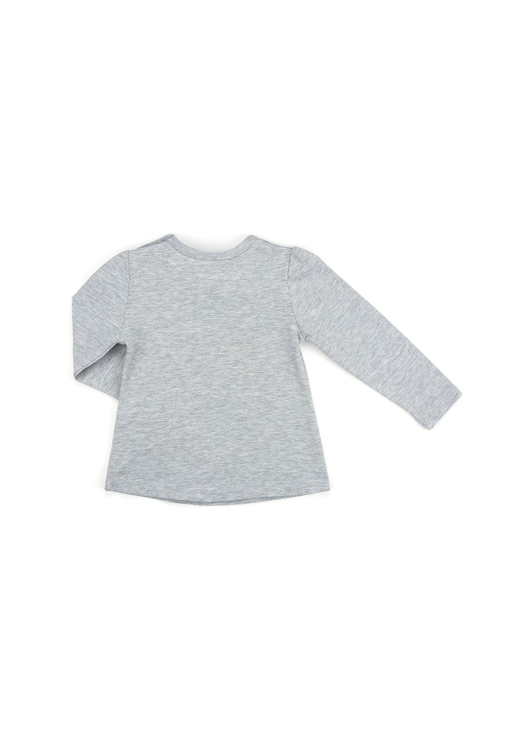 Серый демисезонный набор детской одежды с бантиками (10527-74g-gray) Breeze