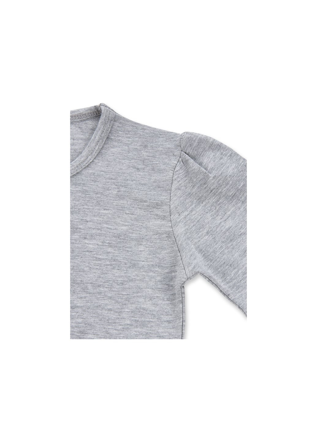 Комбинированный демисезонный набор детской одежды с объемной аппликацией (8401-98g-gray) Breeze