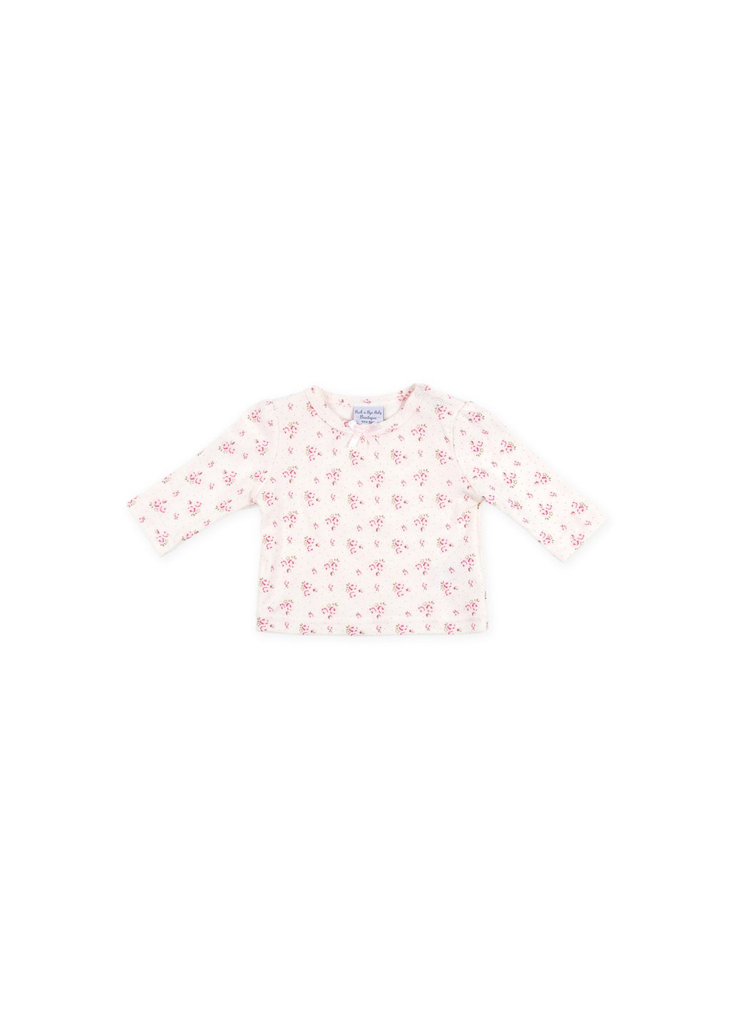 Рожевий демісезонний набір дитячого одягу рожевий велюровий з кроликом (ep6149.nb) Luvena Fortuna