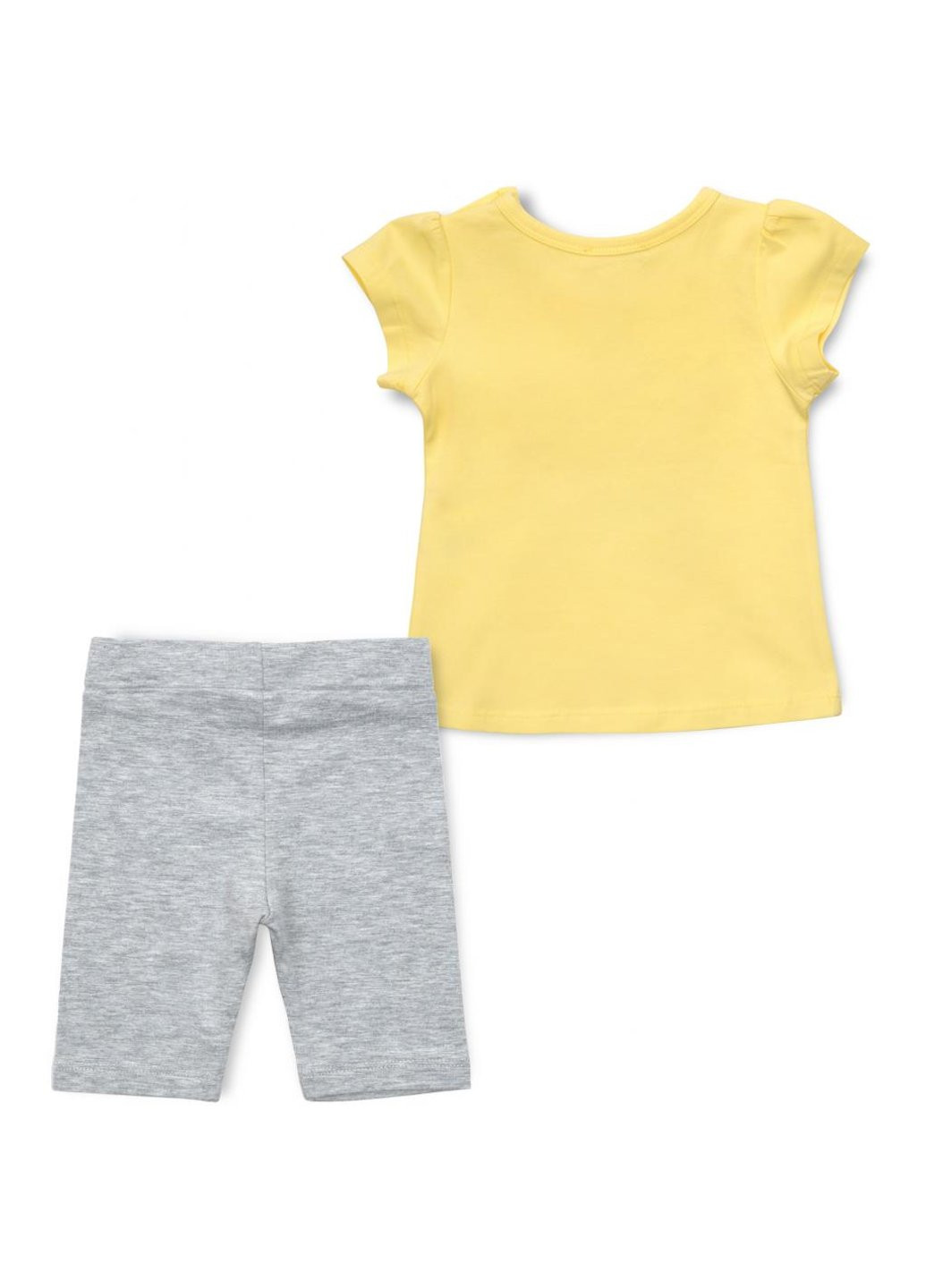 Комбинированный демисезонный набор детской одежды с бабочкой (13500-80g-yellow) Breeze