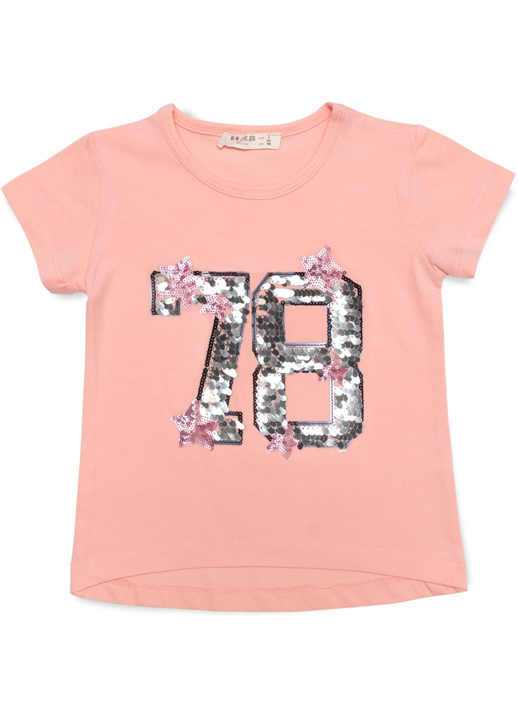Комбінований літній набір дитячого одягу "78" (14246-110g-peach) Breeze