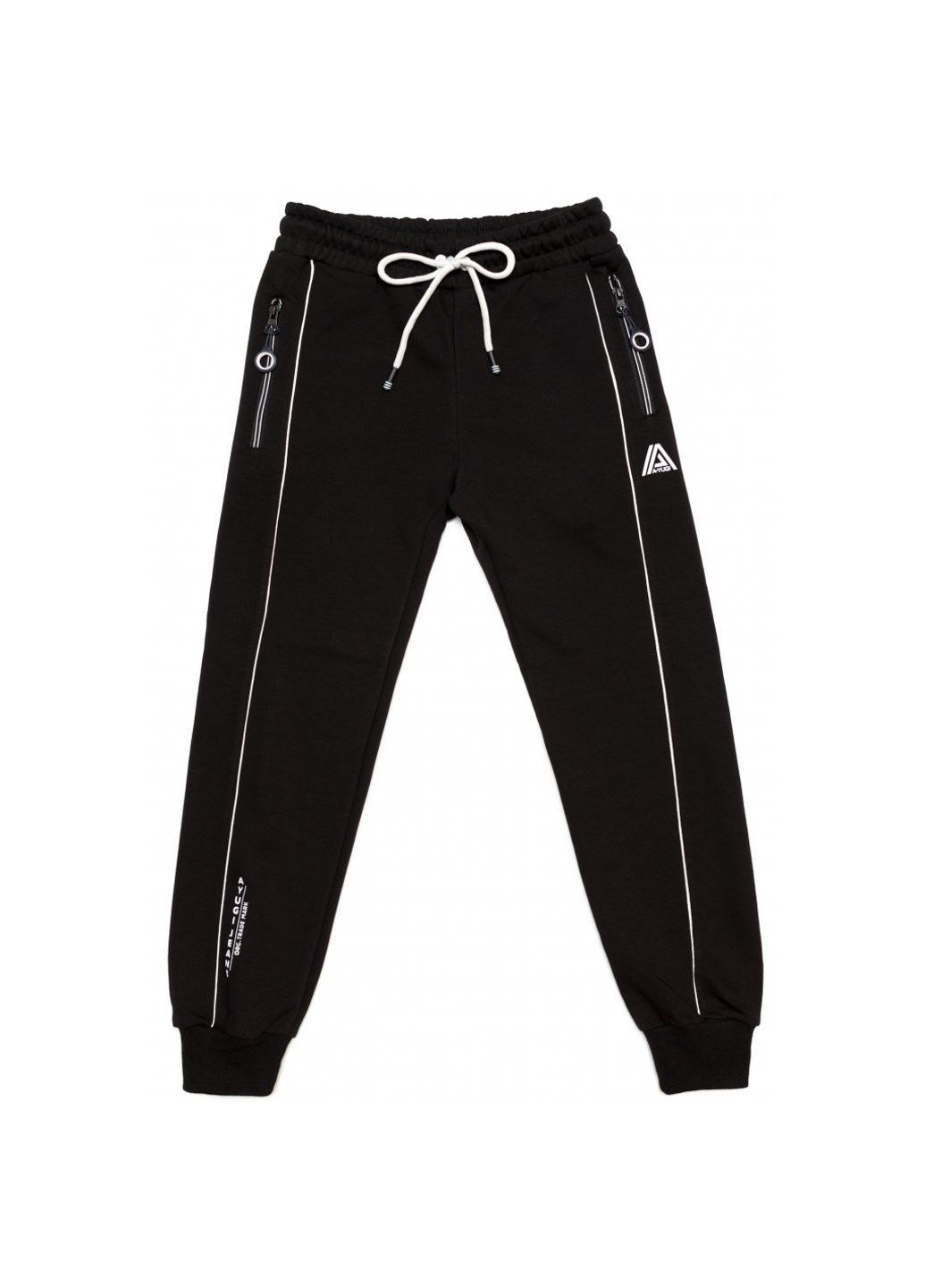 Спортивный костюм на молнии (7052-146B-black) A-yugi (257140315)