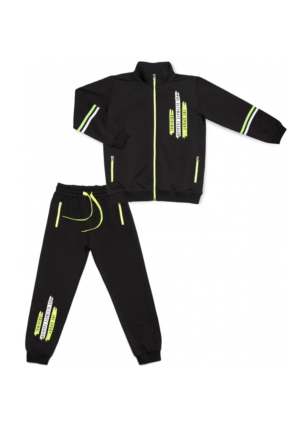 Спортивний костюм SPORT (T-0302-158B-black) Joi (257143433)