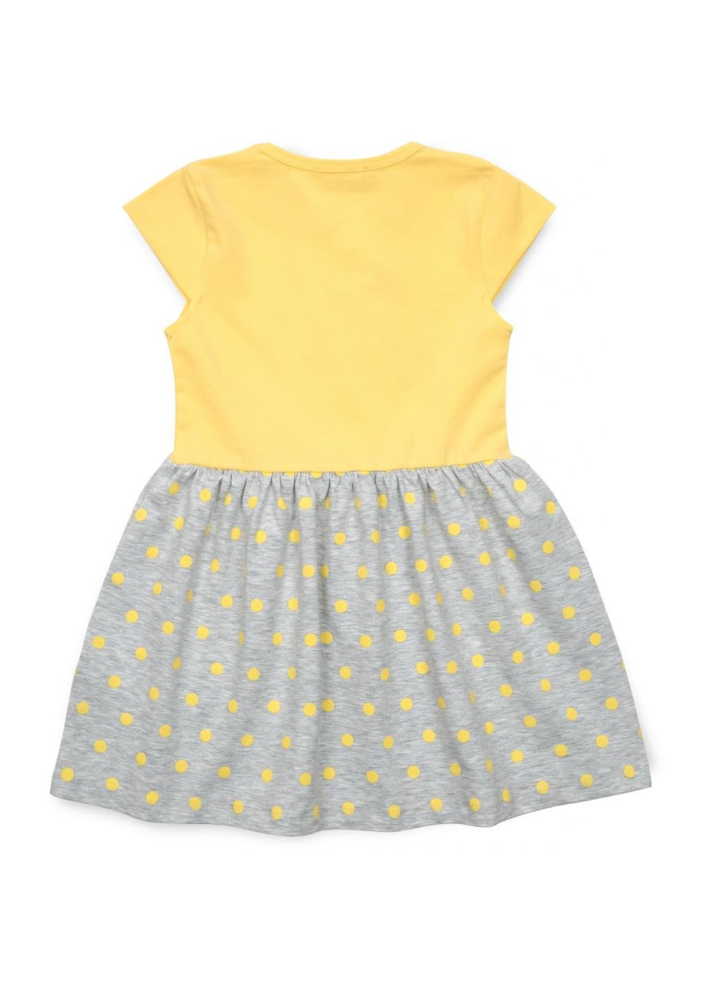 Жёлтое платье с единорогом (15133-104g-yellow) Breeze (257141140)