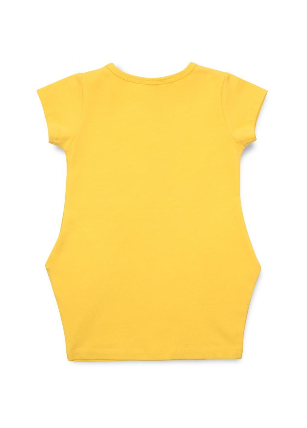 Жёлтое платье с единорогом (15744-104b-yellow) Breeze (257141120)