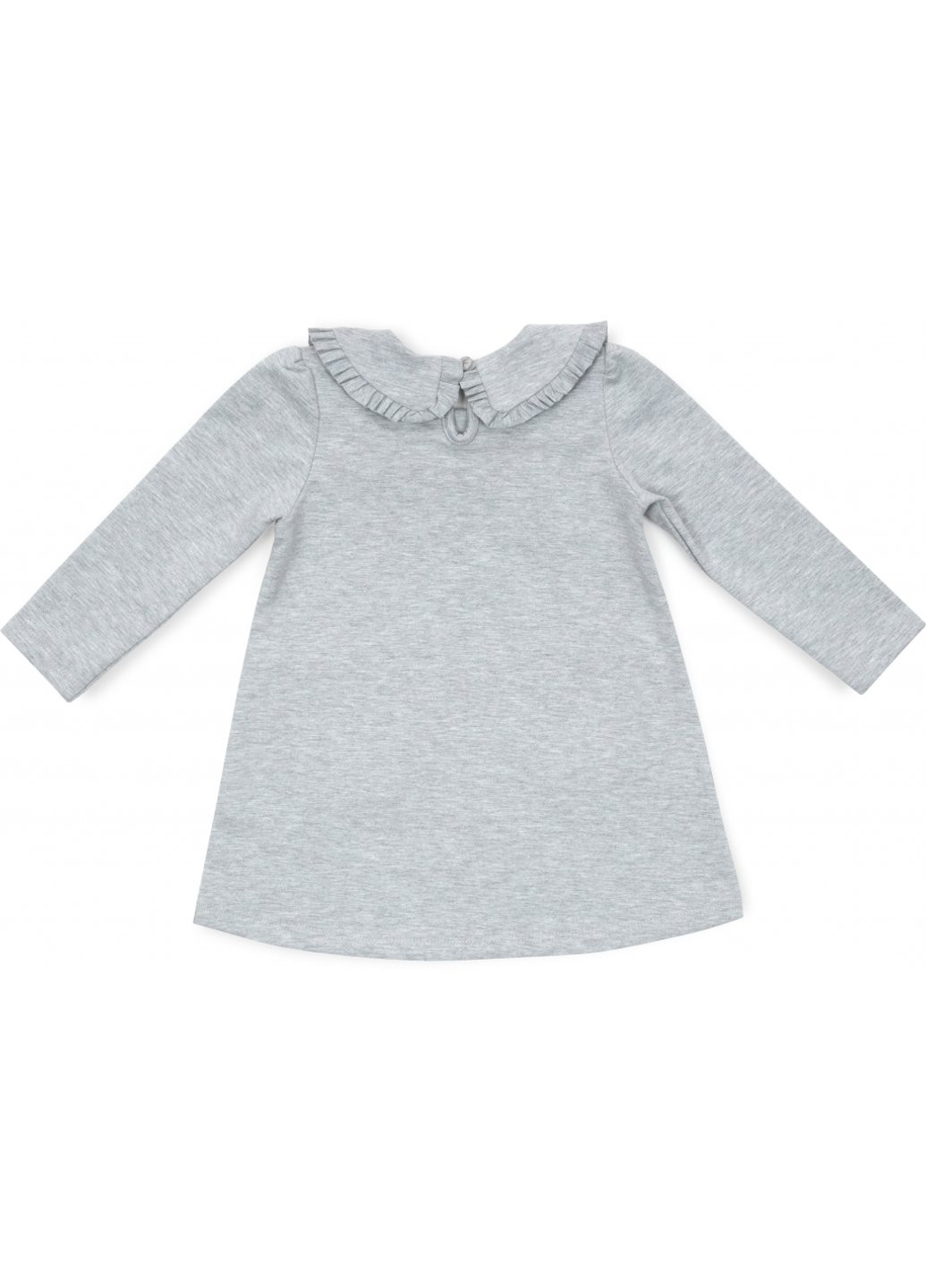 Сіра сукня з кишеньками (6732-110g-gray) Pop Fashion (257140645)
