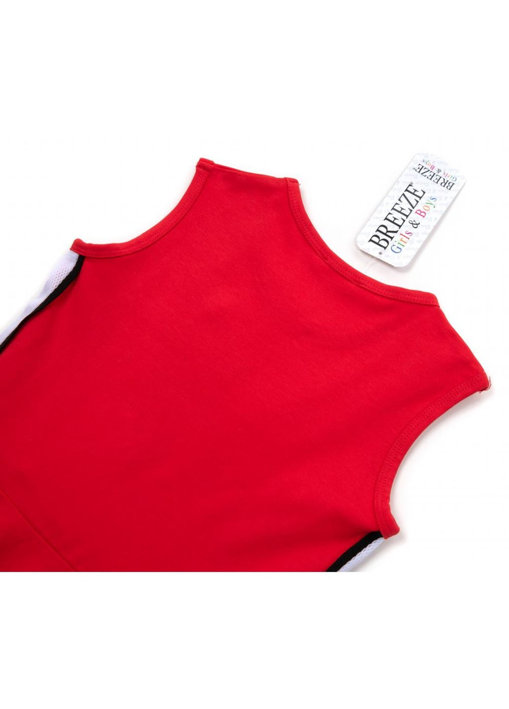 Красное платье со звездой (14410-164g-red) Breeze (257142038)
