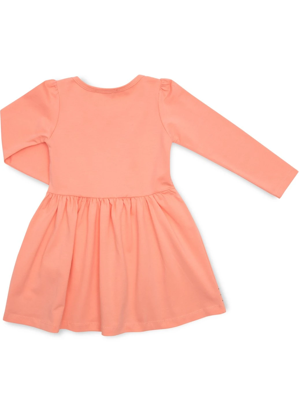 Персикова сукня з котиками (17920-116g-peach) Breeze (257142094)