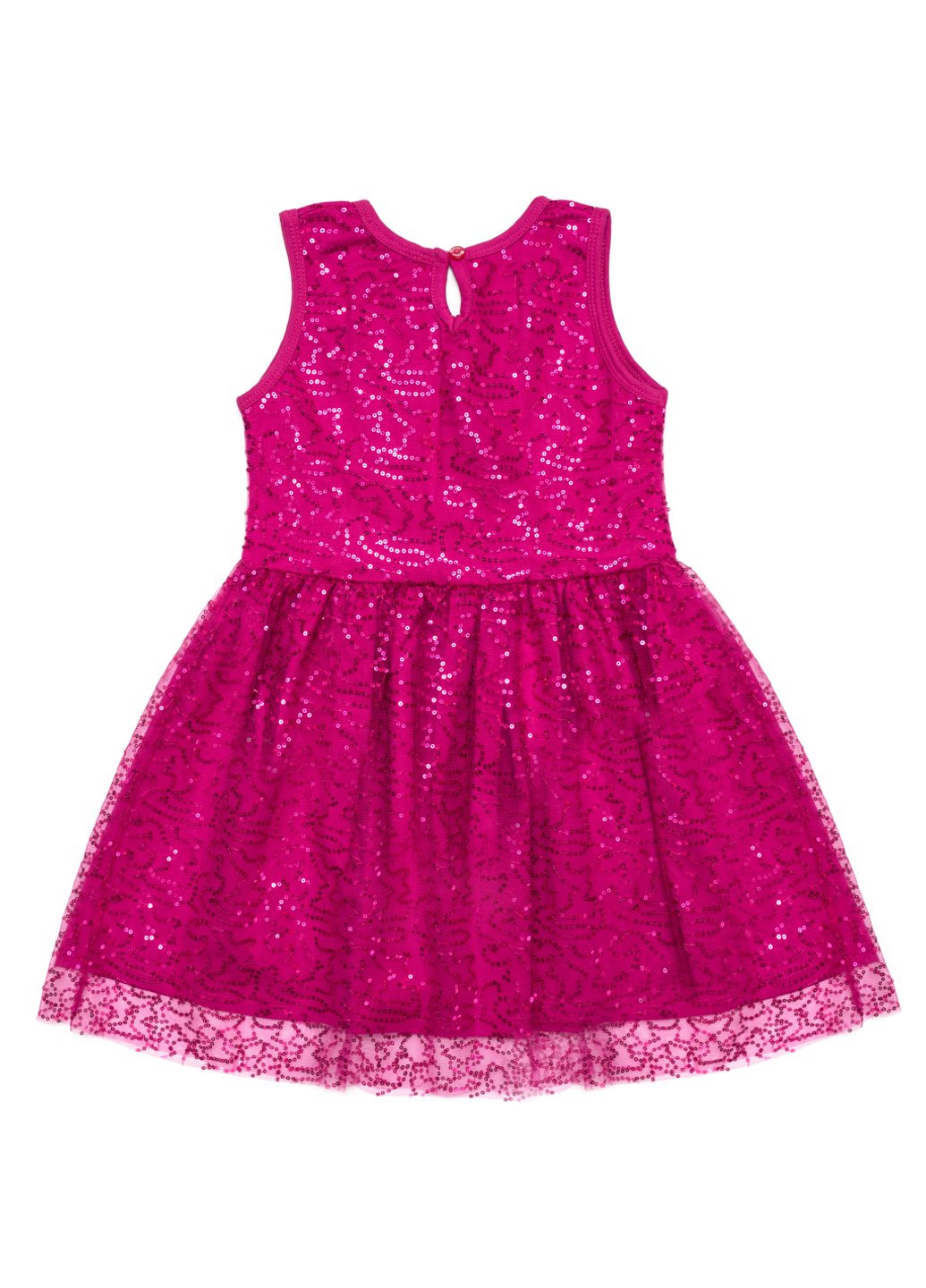 Комбінована сукня святкова з паєтками (12740-134g-fuchsiа) Breeze (257142665)