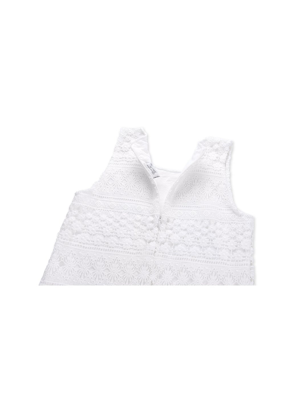 Комбинированное платье кружевное (8859-134g-cream) Breeze (257139650)