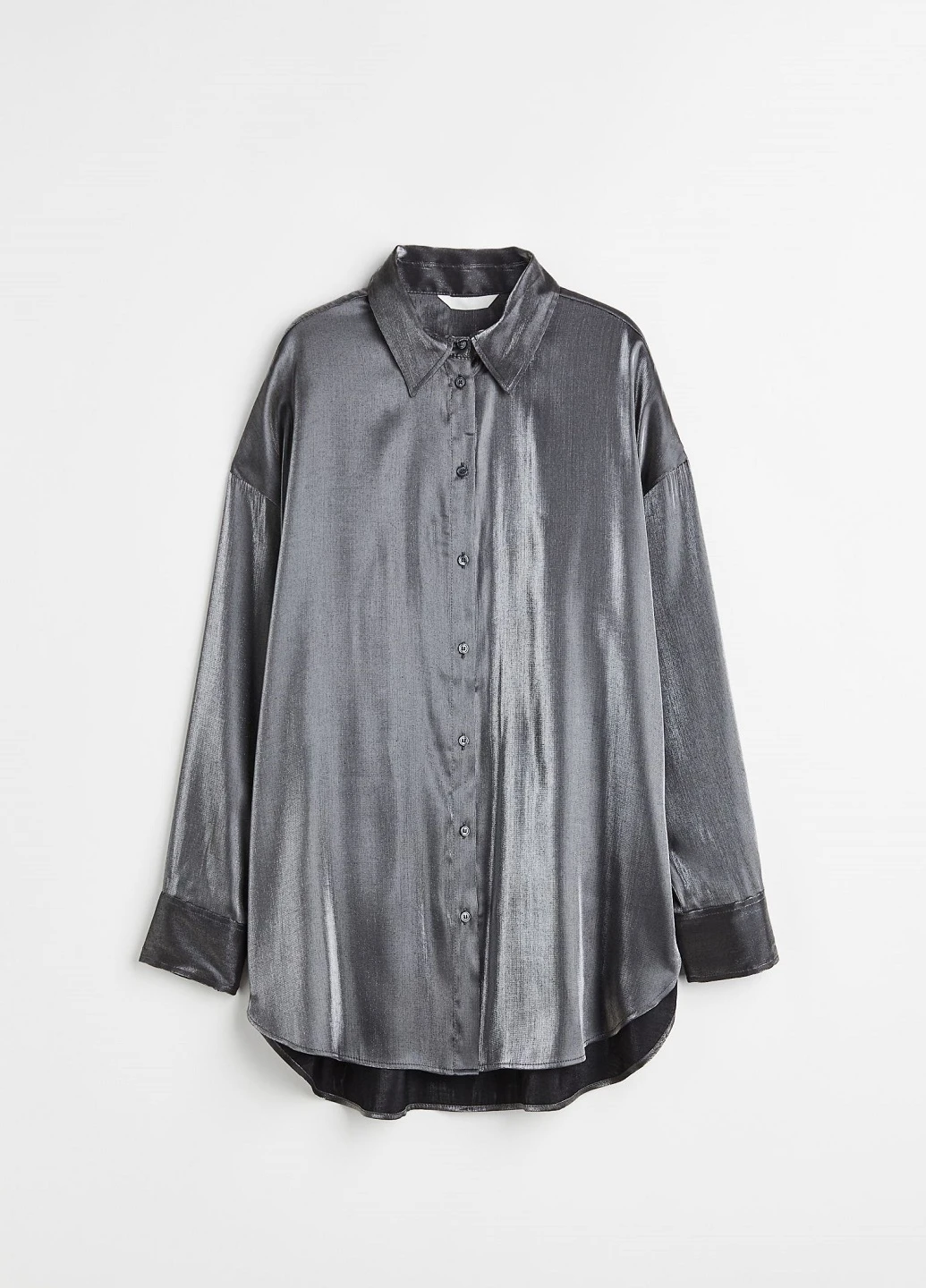 Срібна блузка H&M