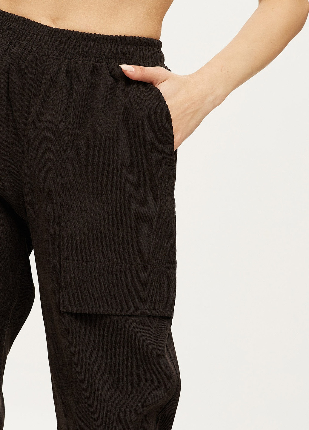 Серые кэжуал демисезонные брюки Garne