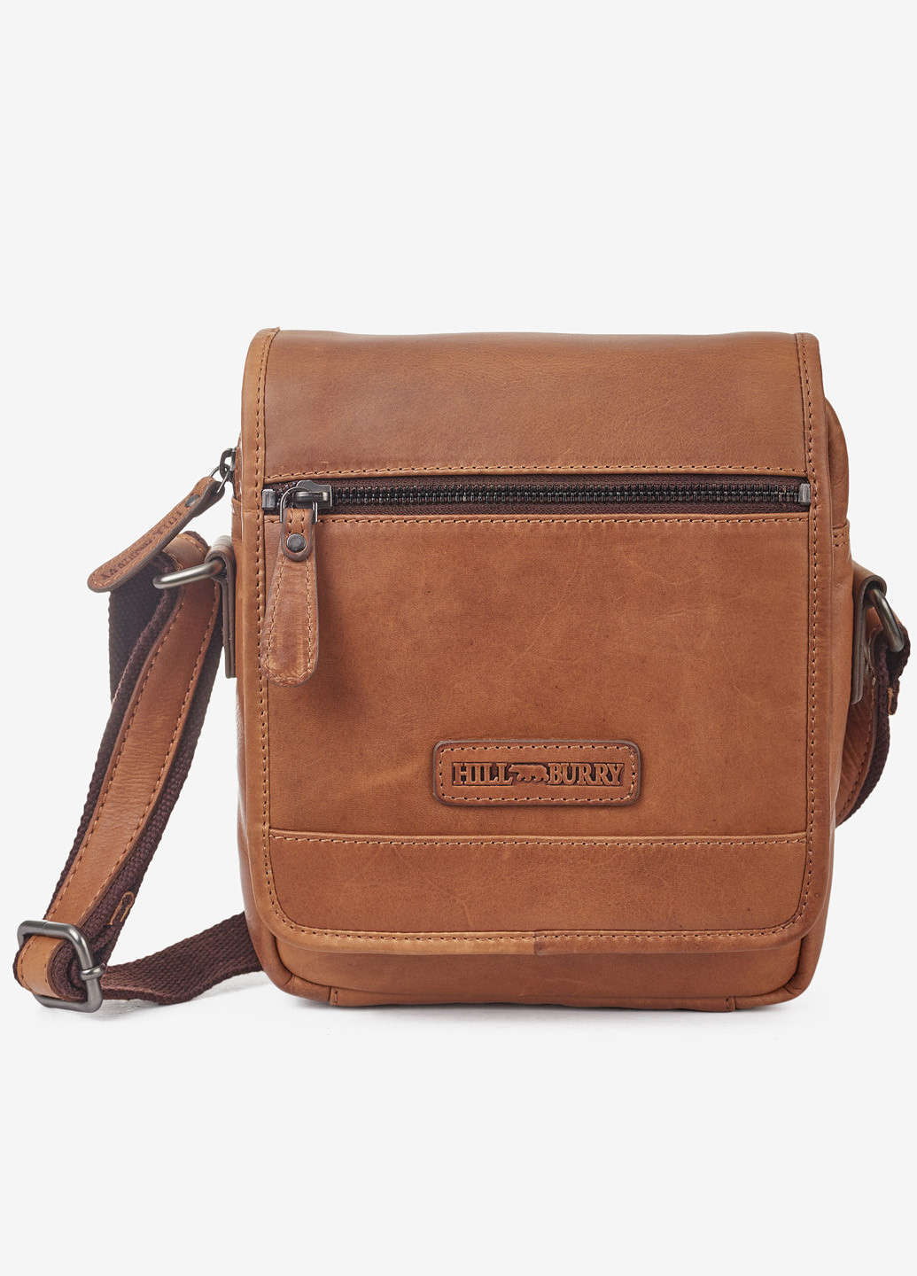Сумка чоловіча шкіряна крос-боді маленька HILL BURRY (257144336)
