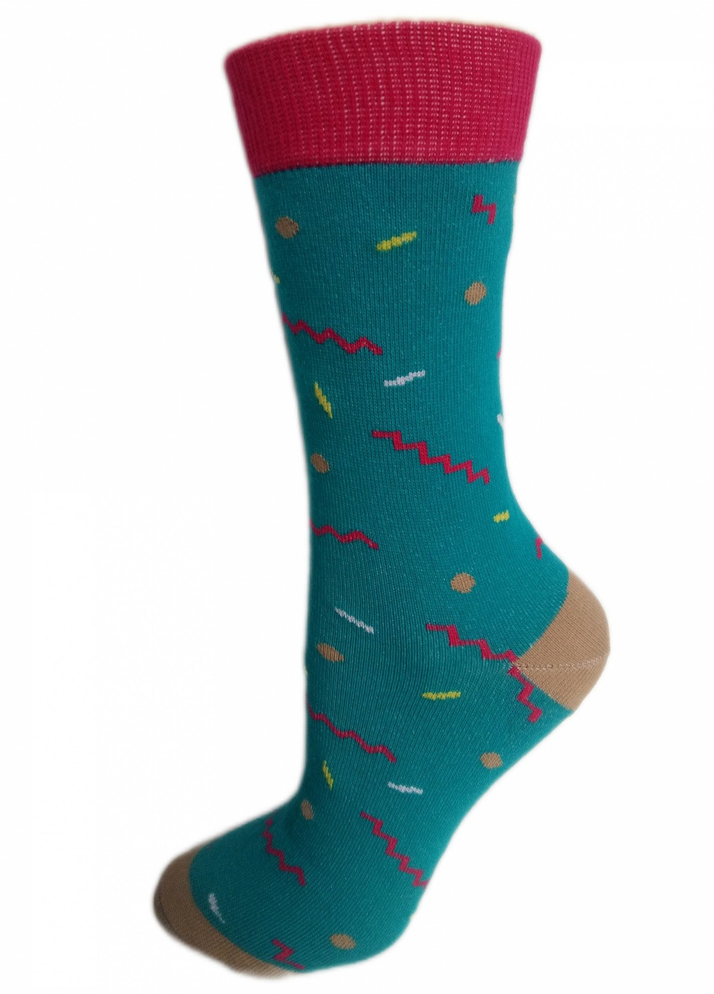 Изумрудные носки из хлопка НОВА ПАРА (257155544)