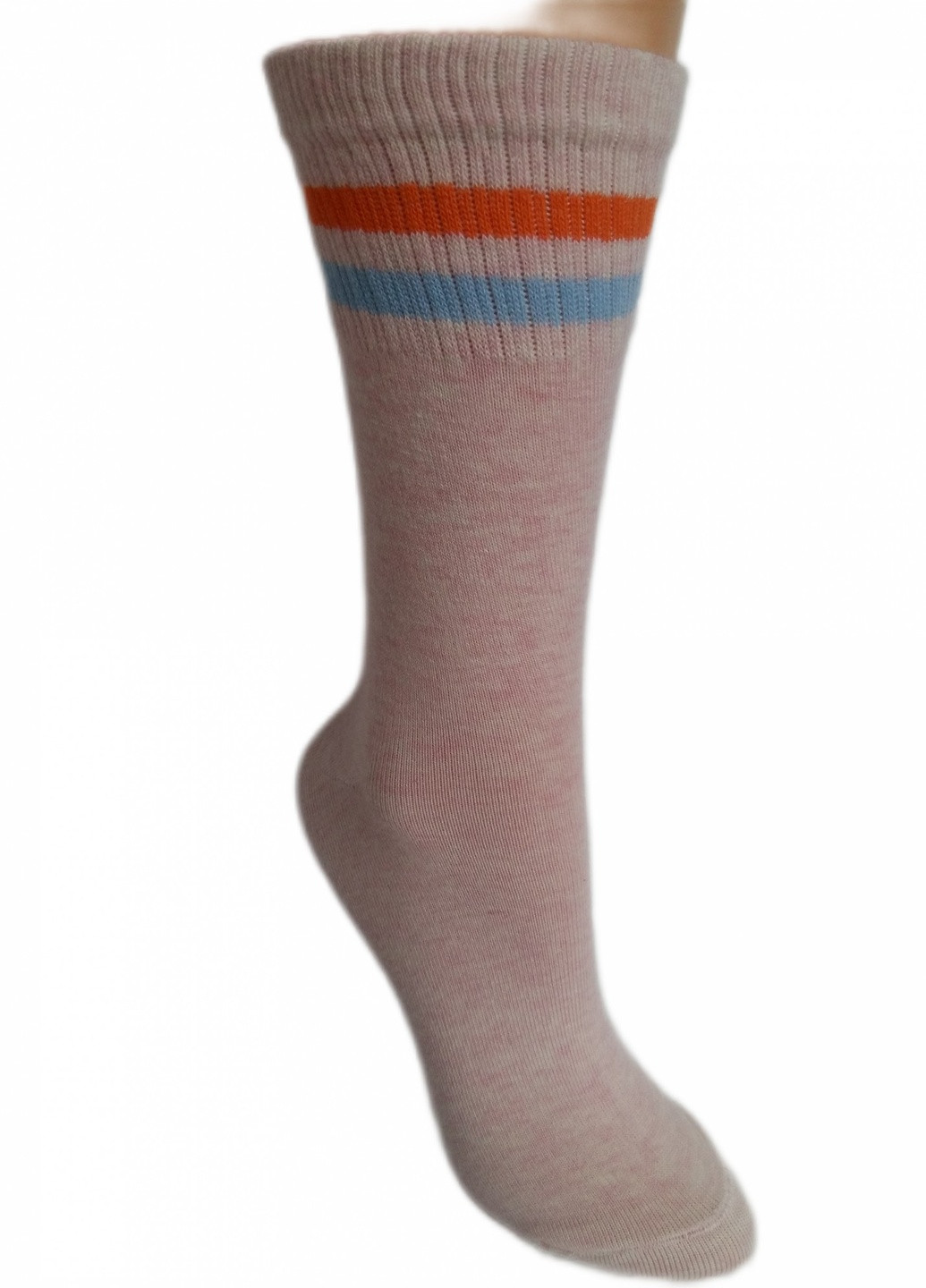 Розовые носки из хлопка НОВА ПАРА (257155436)