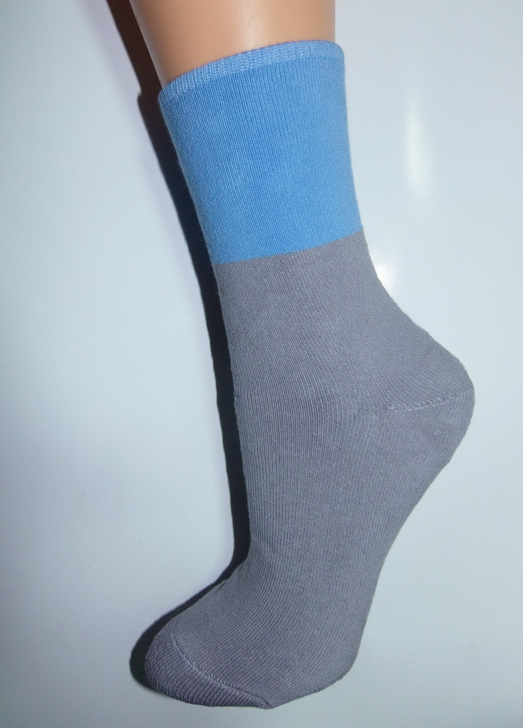 Шкарпетки плюш ТМ "Нова пара" без резинки 117 НОВА ПАРА середня висота (257155352)