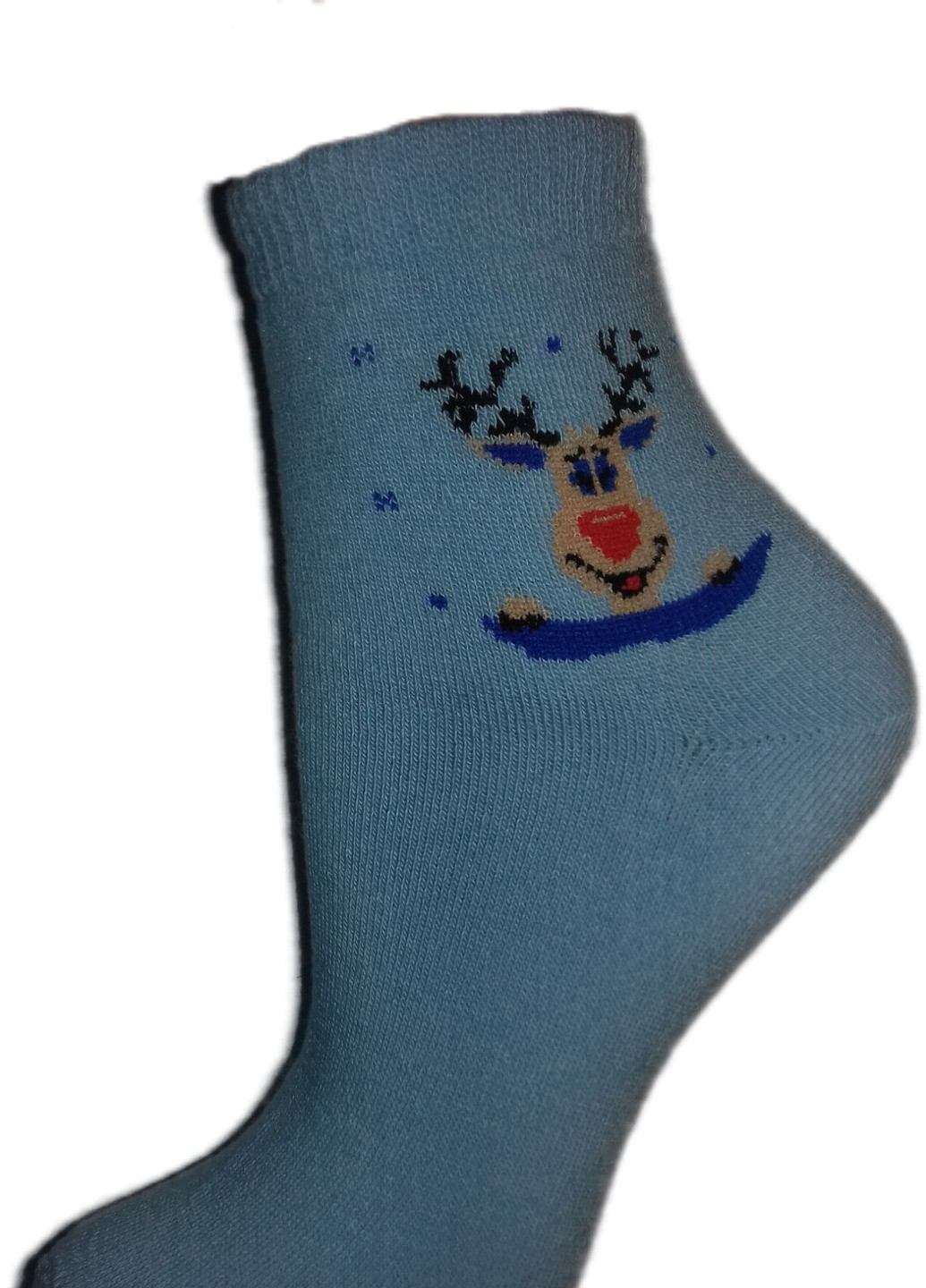 Шкарпетки плюш ТМ "Нова пара" 118 сніговик НОВА ПАРА середня висота (257155406)