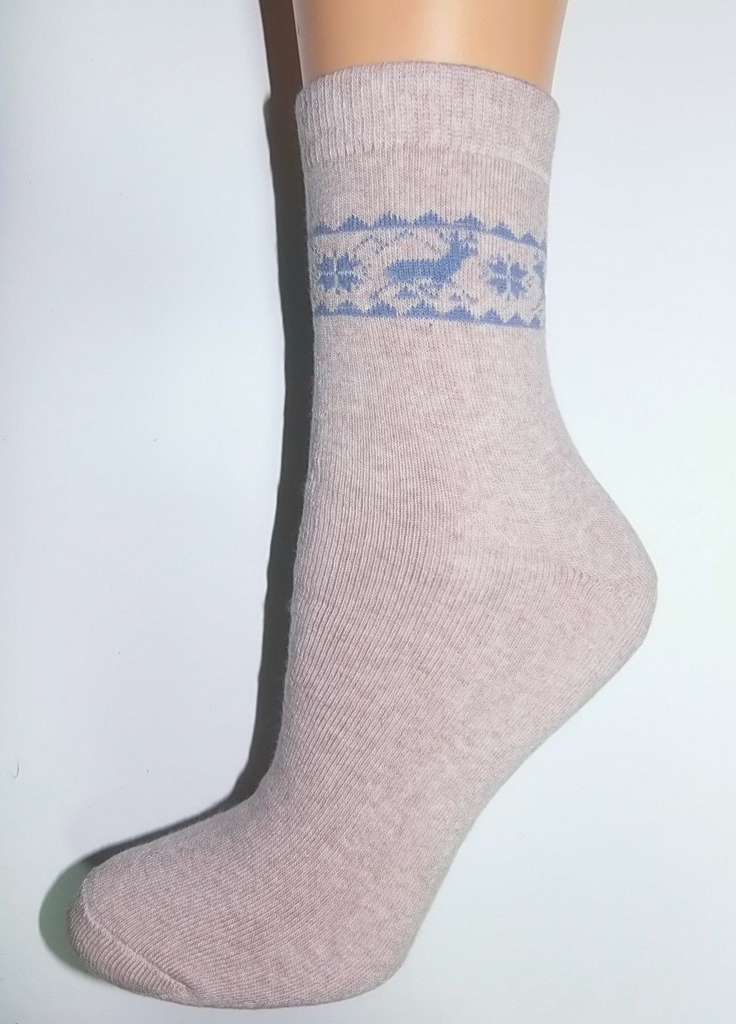 Шкарпетки плюш ТМ "Нова пара" 133 НОВА ПАРА середня висота (257155399)