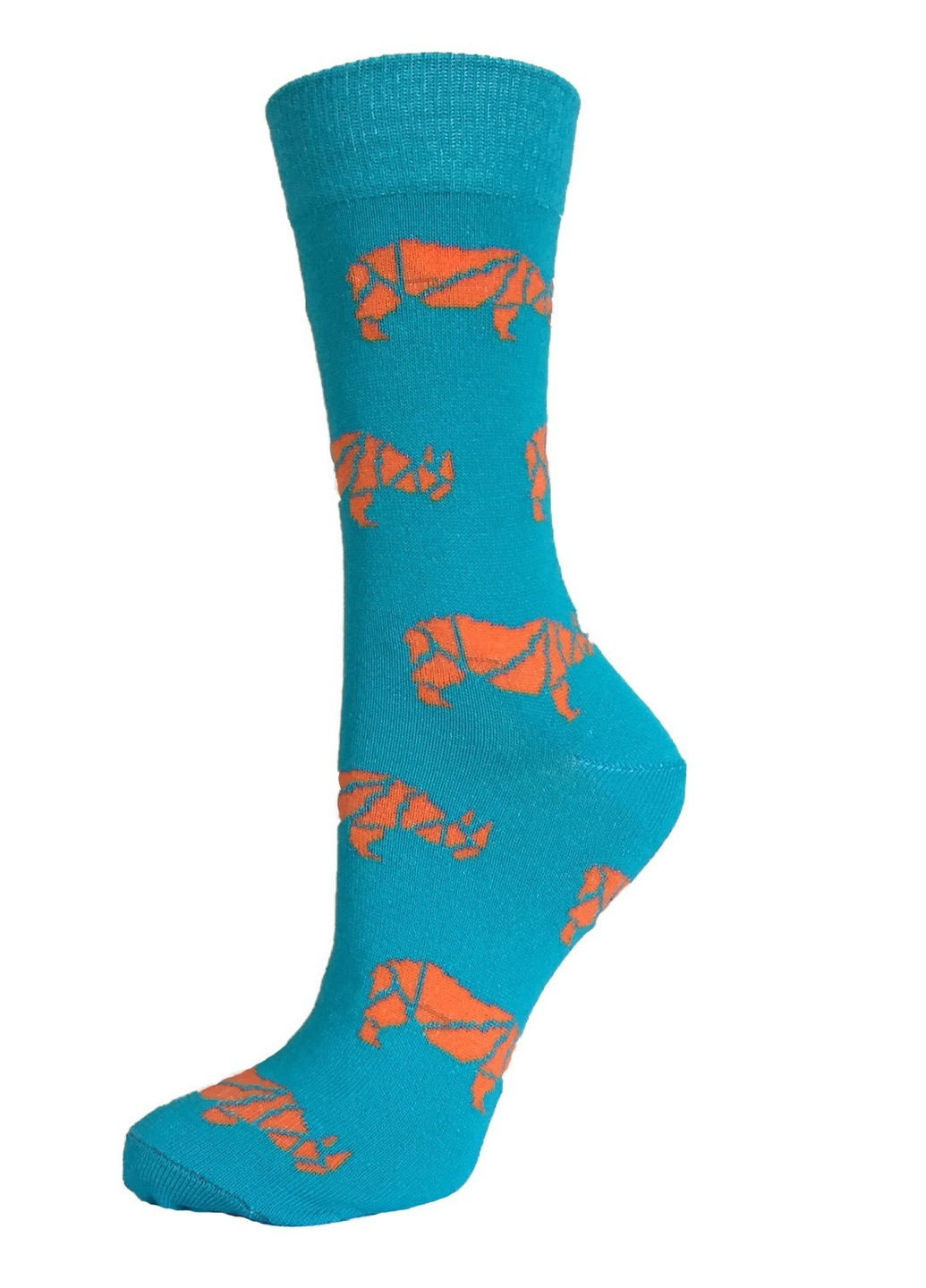 Комбинированные носки из хлопка НОВА ПАРА (257155569)