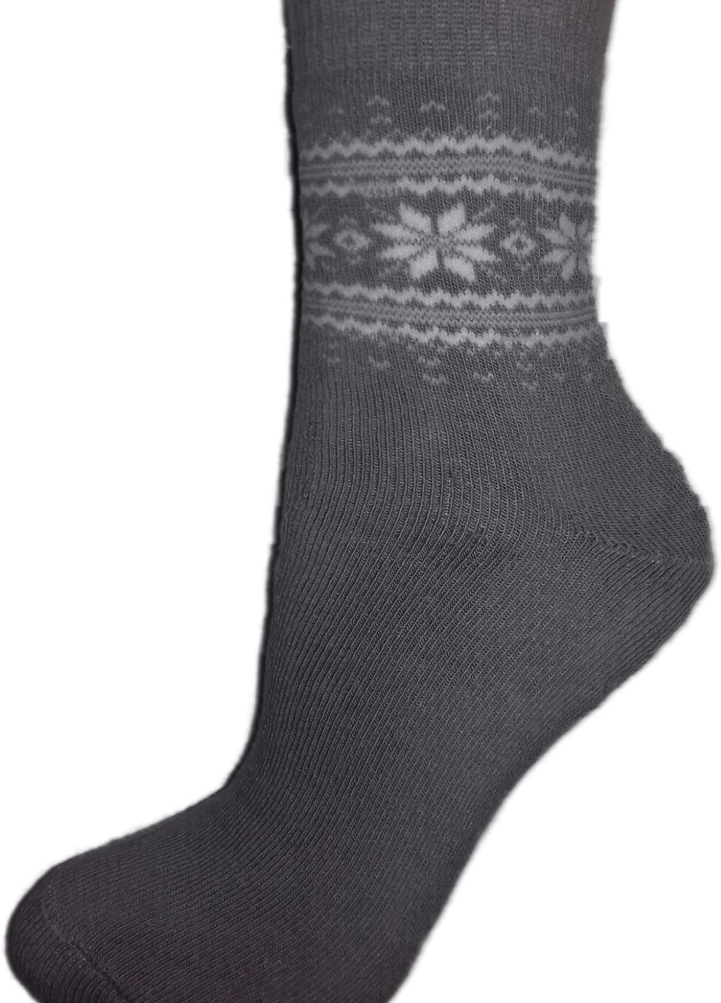 Шкарпетки плюш ТМ "Нова пара" 137 Новорічні НОВА ПАРА середня висота (257155508)