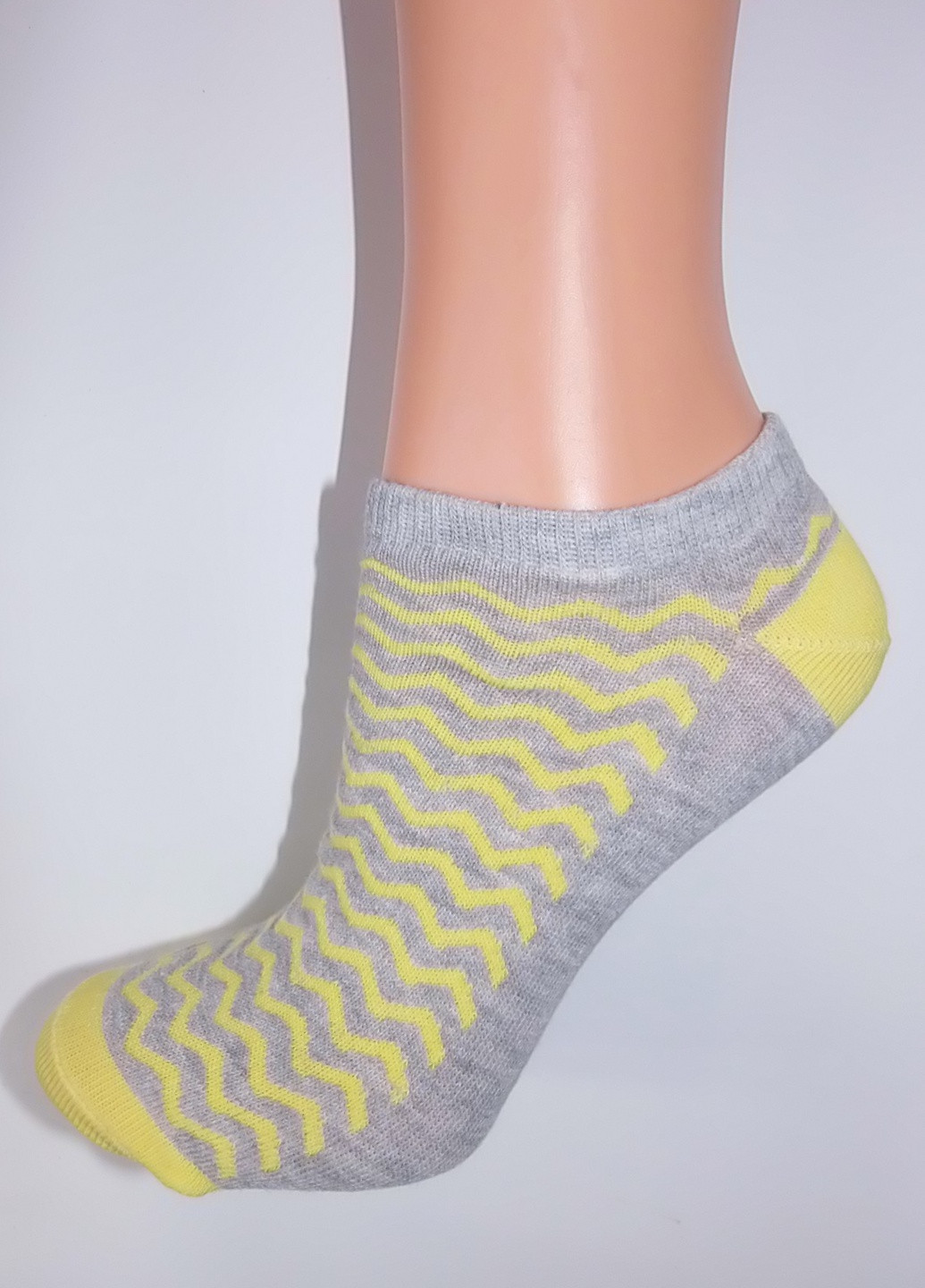 Світло-сірі шкарпетки тм "нова пара" 102z укорочена висота НОВА ПАРА (257155584)